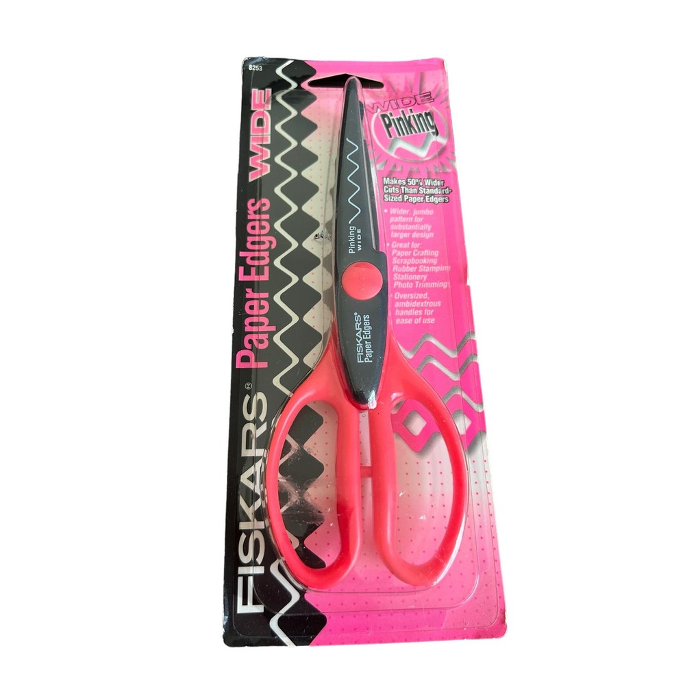 Fiskars Paper edgers wide scallop‎ new in package